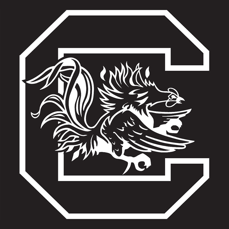 South Carolina Gamecocks Block C 3 inch Decal