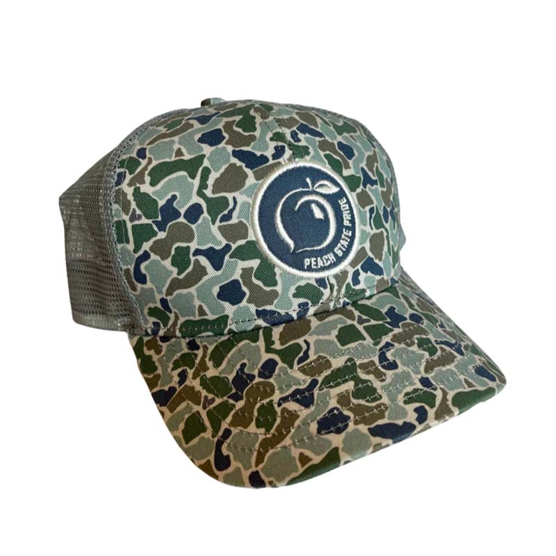 Georgia Old School Camo Fish Trucker