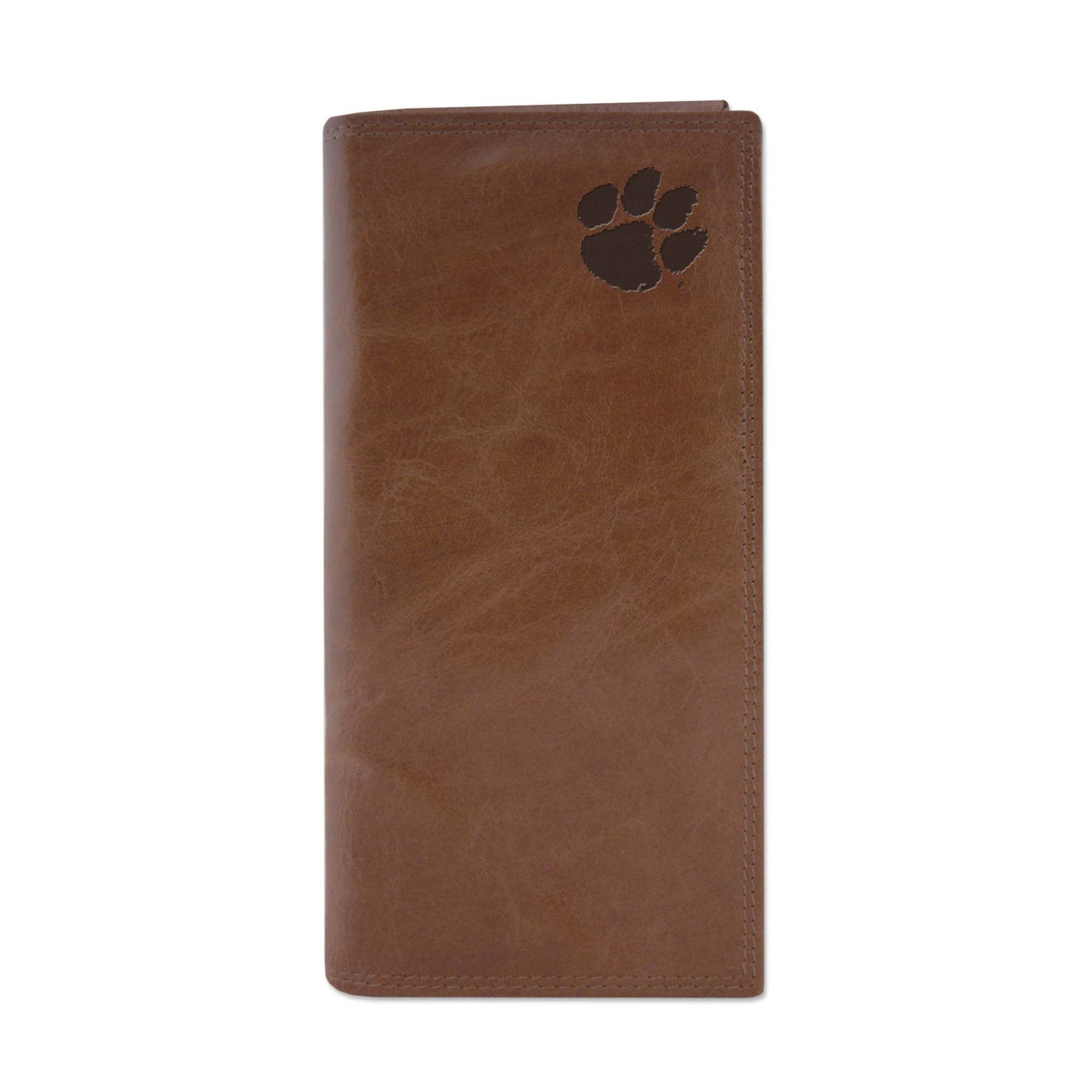 Clemson Embossed Roper Wallet