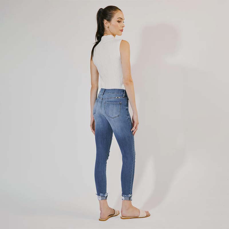 Florence Mid Rise Skinny Jeans