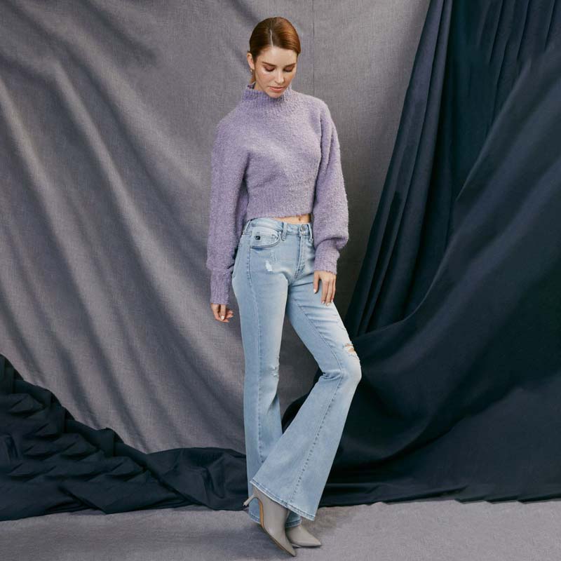 The Odie High Rise Flare Jeans