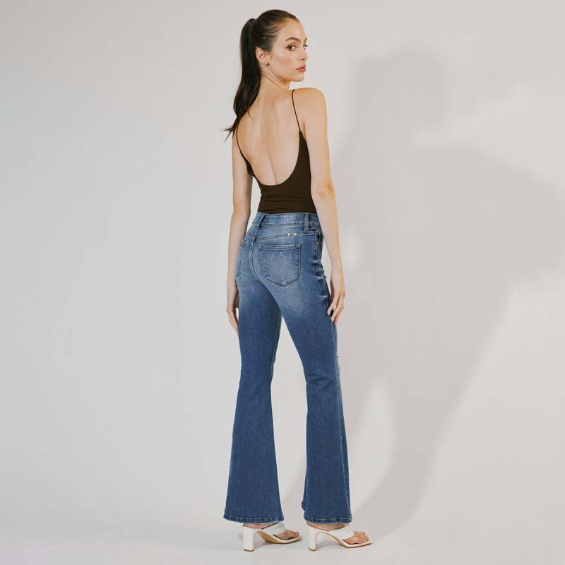 The Kelly High Rise Flare Jeans