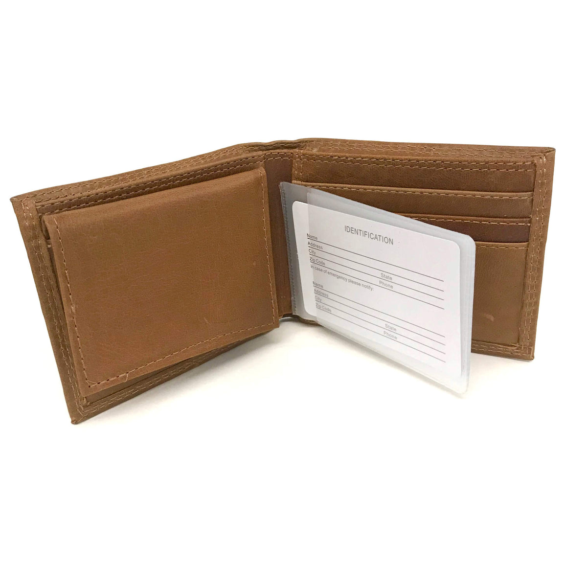 Palm Moon Embossed Leather Bifold