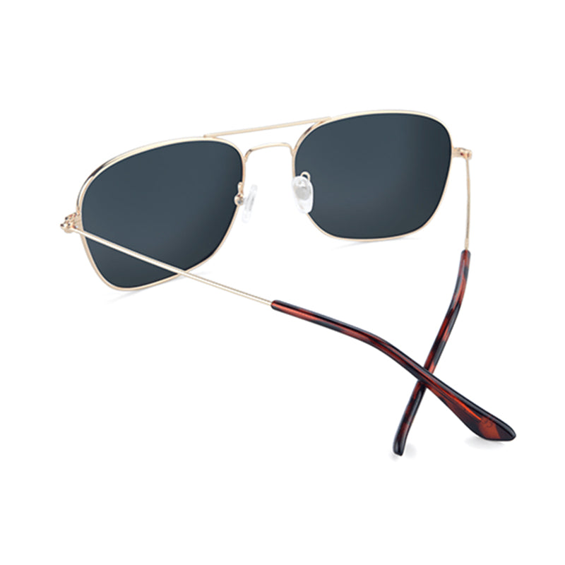 Knockaround Gold and Sky Blue Sunglasses