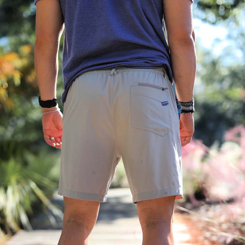 Men&#39;s Performance Shorts in Khaki and Aztec