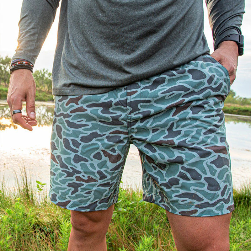 Men's Classic Mallard Camo Performance Shorts