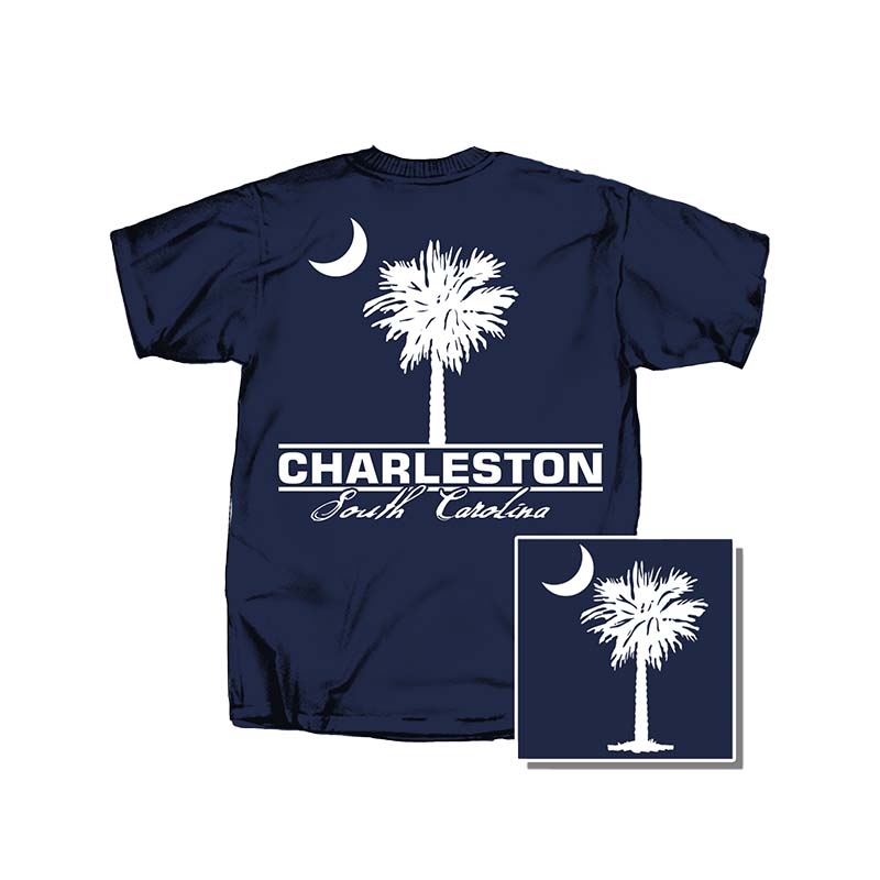 Youth Charleston Palmetto Tree Short Sleeve T-Shirt