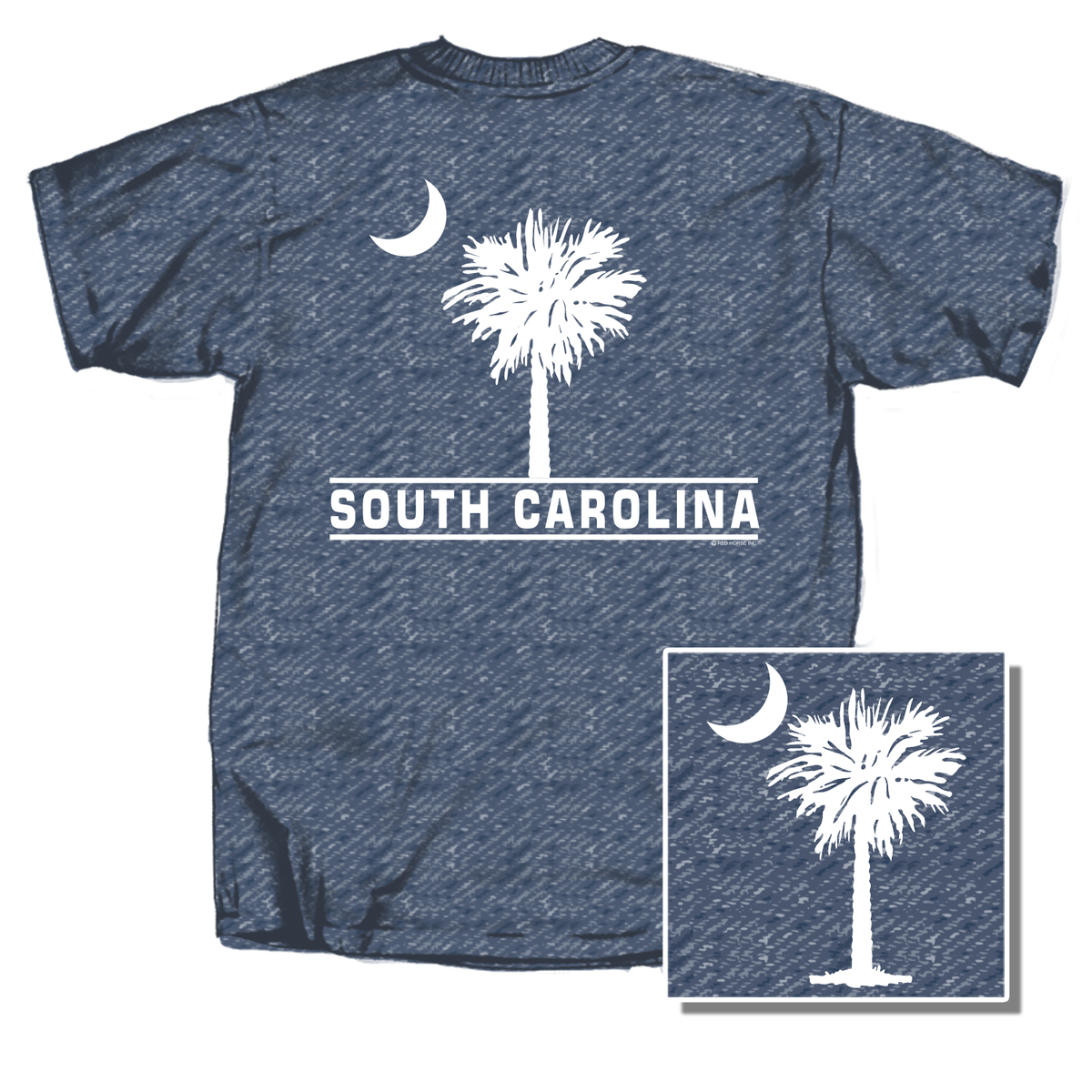 South Carolina Palm Tree Short Sleeve T-Shirt