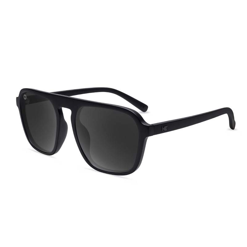 Knockaround® Pacific Palisades in Black and Black Smoke