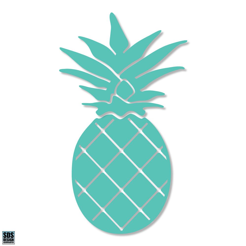 Pineapple 3 inch Decal