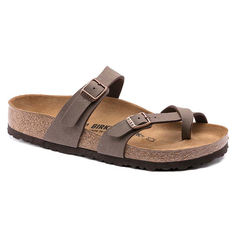 Mayari Birkibuc Sandals in Mocha