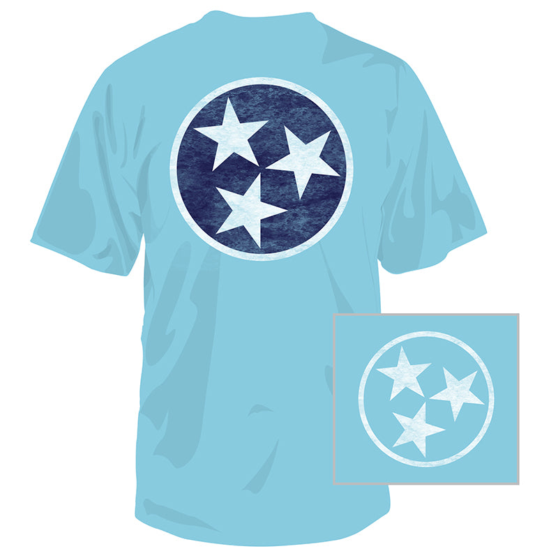 Tennessee Tri-Star Short Sleeve T-Shirt