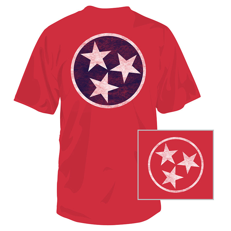 Tennessee Tri-Star Short Sleeve T-Shirt