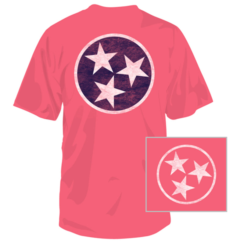 Tennessee Tri-Star Short Sleeve T-Shirt