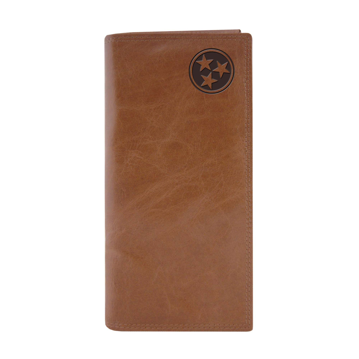 Tennessee Tri-Star Embossed Roper Wallet