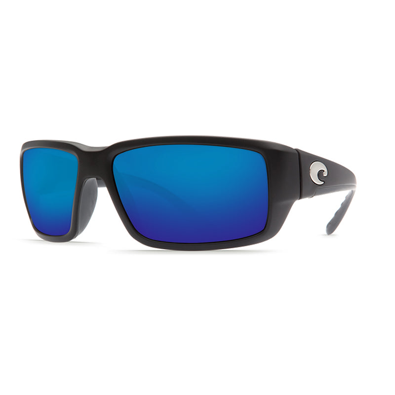 Fantail Black Frames with Blue Mirror Lens 580P