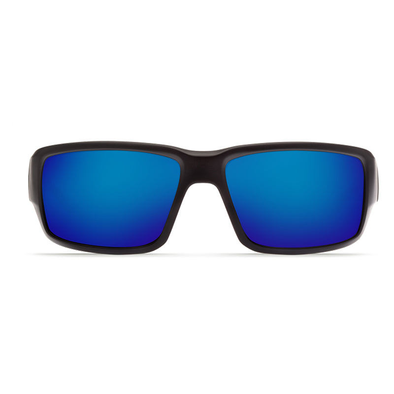 Fantail Black Frames with Blue Mirror Lens 580P