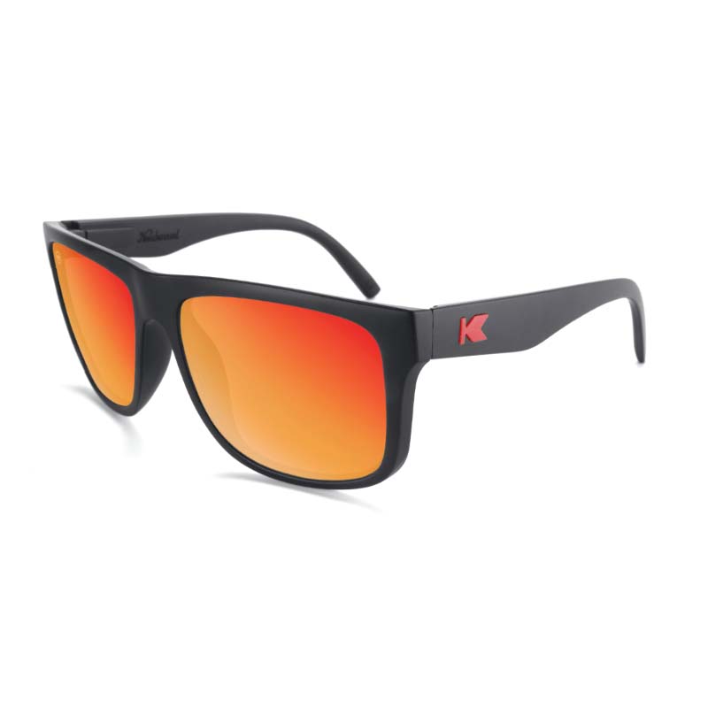 Knockaround® Matte Black/Red Sunset Torrey Pines