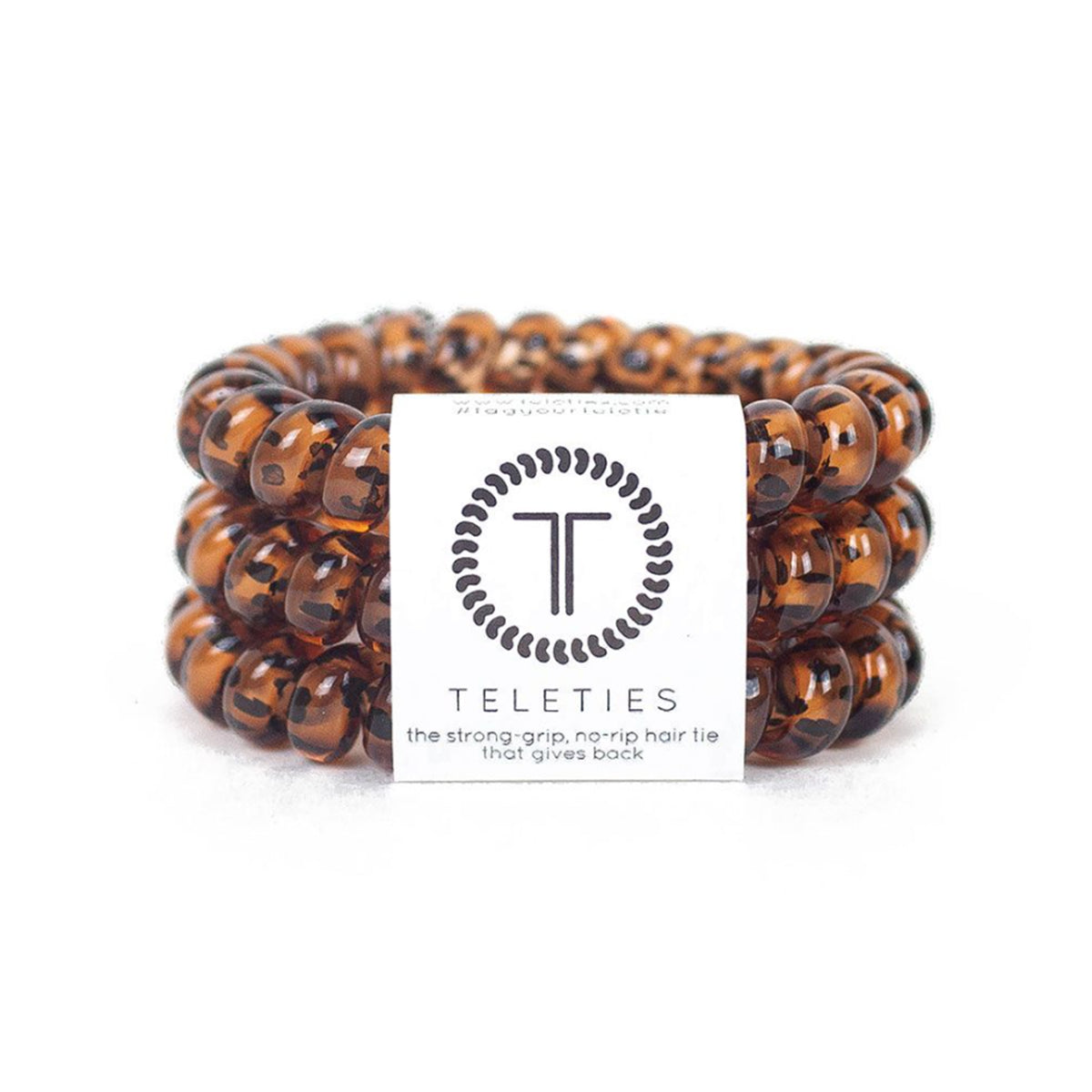 Tortoise Large Hair Tie 3 Pack