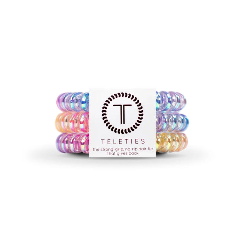 Eat Glitter for Breakfast Small Hair Tie 3 Pack