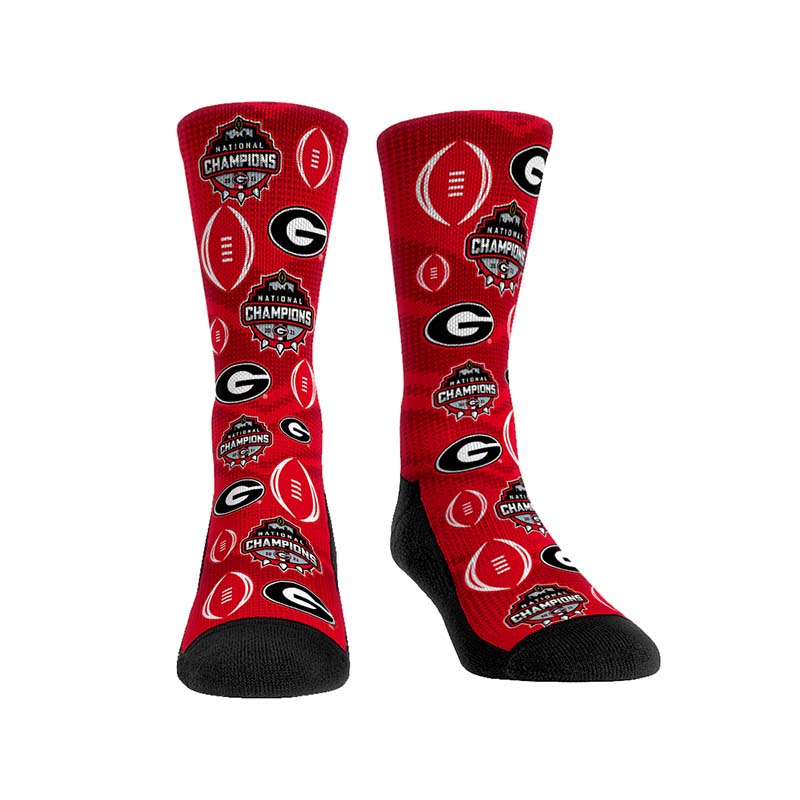 UGA 2021 National Champion Socks